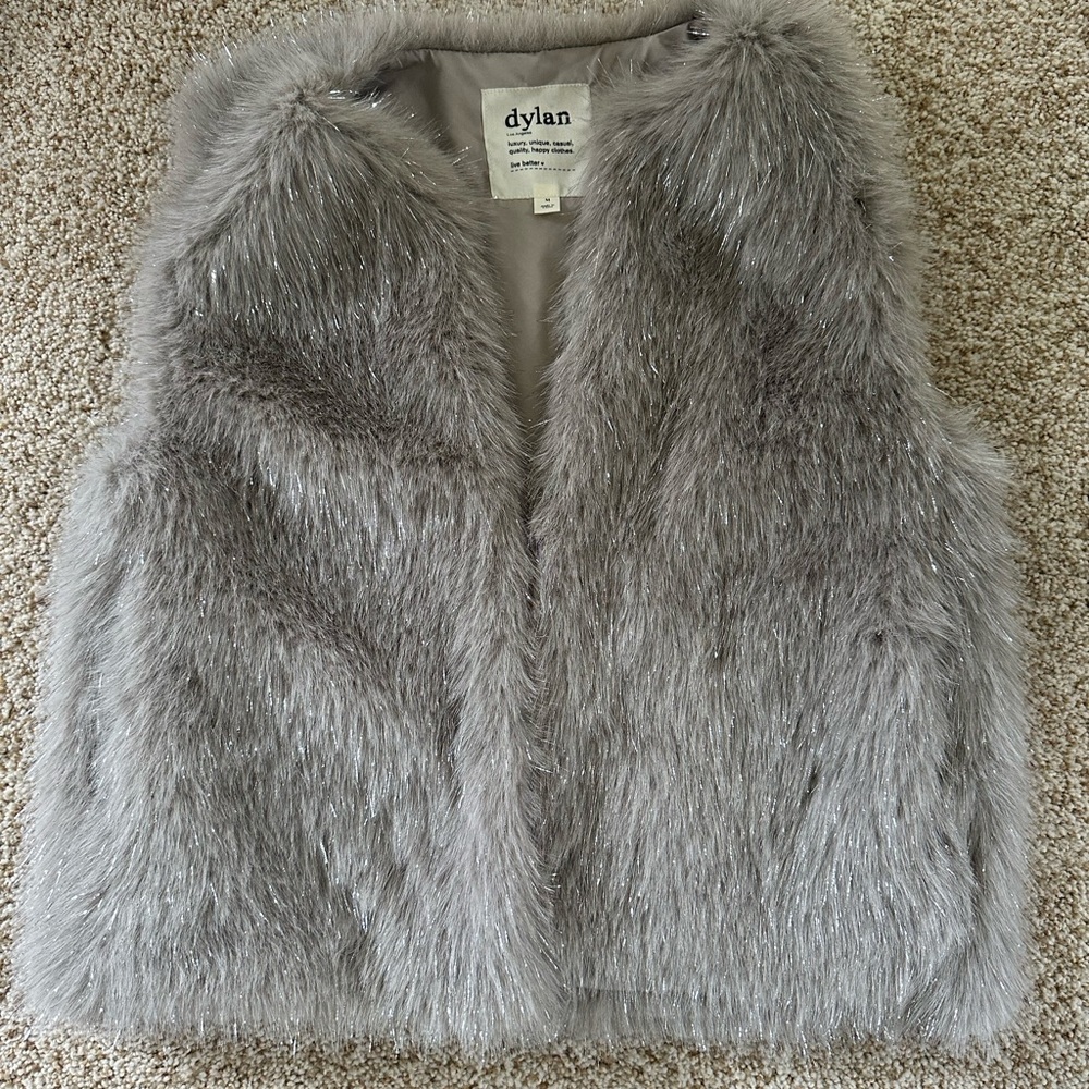 Dylan Gray Faux Fur Vest
